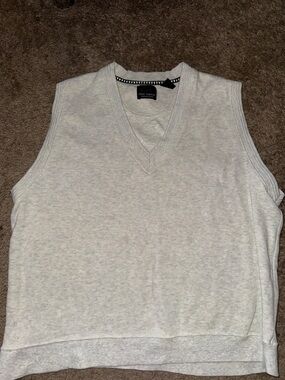 Greg Norman Collection Men’s 90’s Large Sweater Vest White